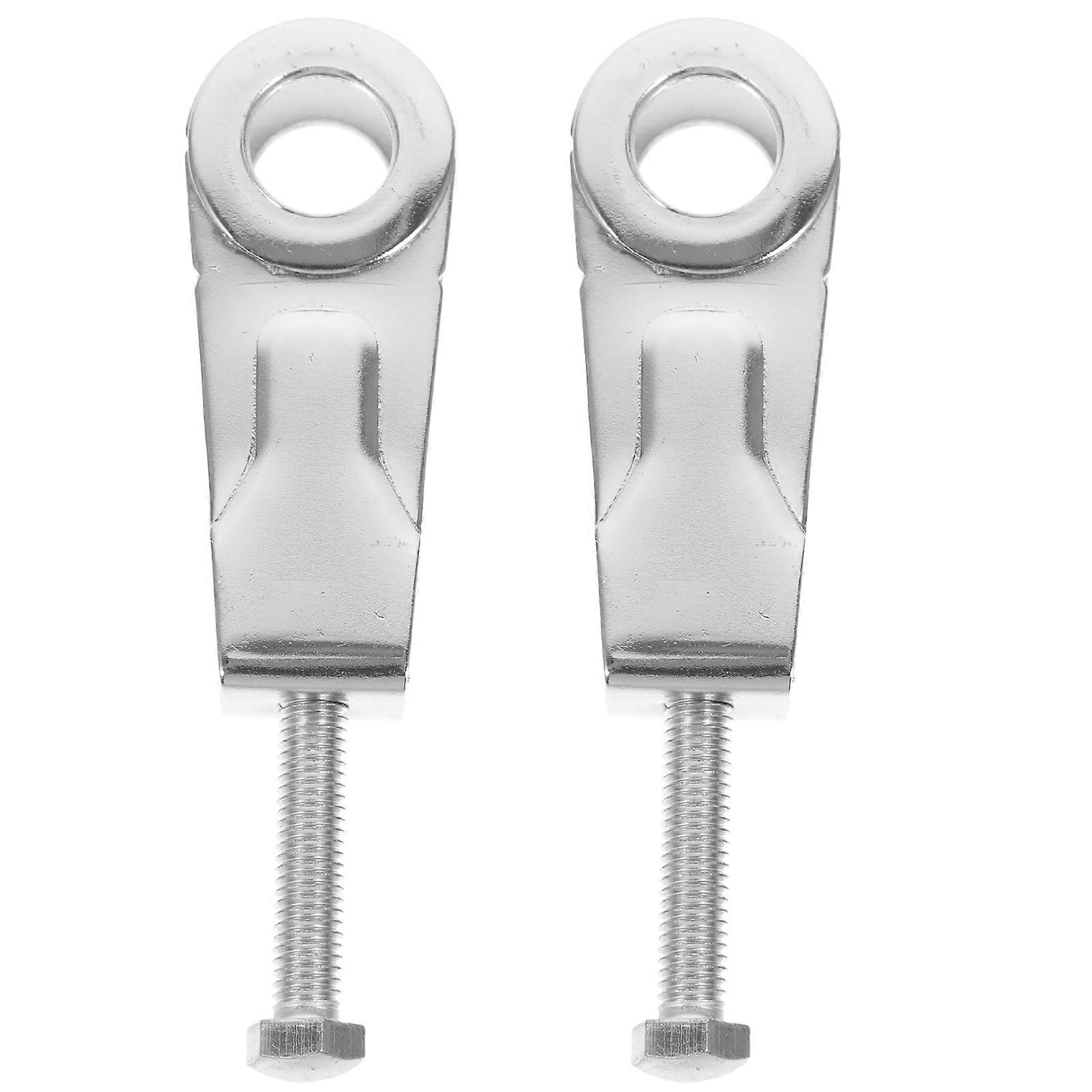 Motorcycle Chain Tool Chain Adjuster for Precise Adjustment 2Pcs Hand Tool