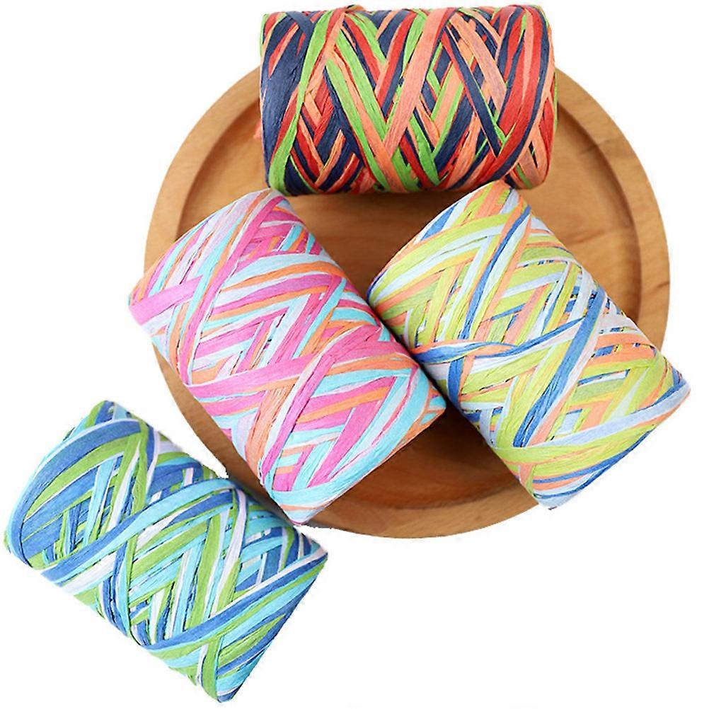Knitting Rope Packaging Tape for Packaging Mixed Color Gift Ribbon