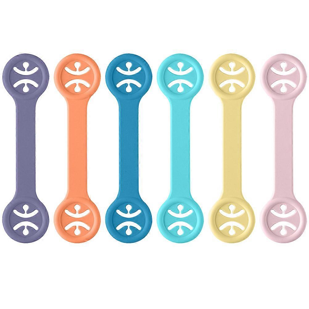 Baby Bib Clips Infant Feeding Bib Clamps for Secure Use 6Pcs Set