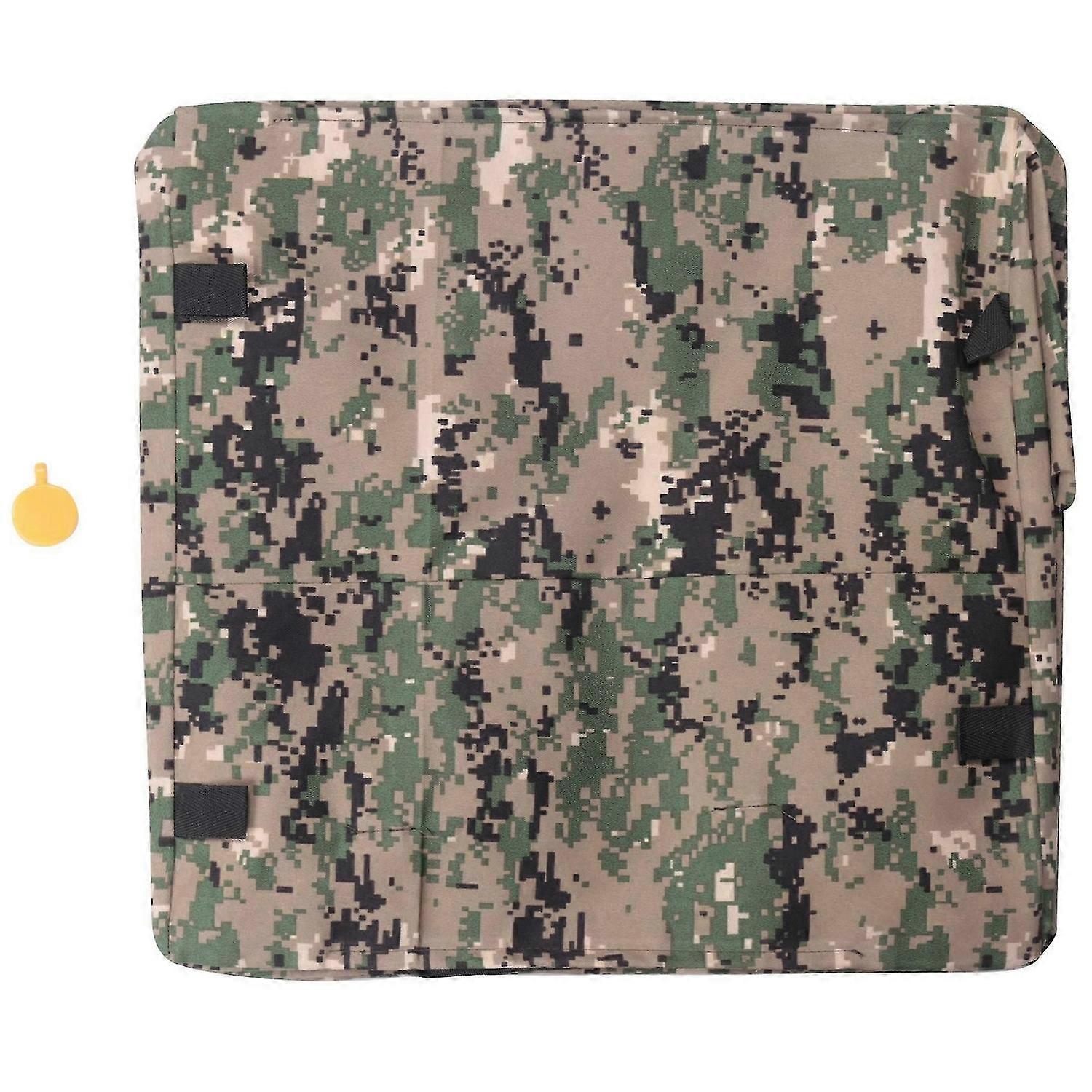 Foldable Target Box Aim Practice Tool Sling Shot Recycle Archery Target Case with Silicone Target Bu