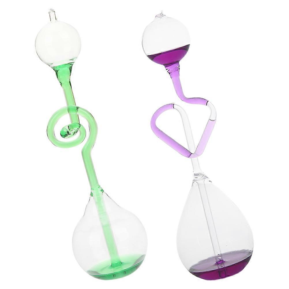 Decorative Spiral Hourglass Timer for Home and Office 10Pcs Glass Liquid Timer