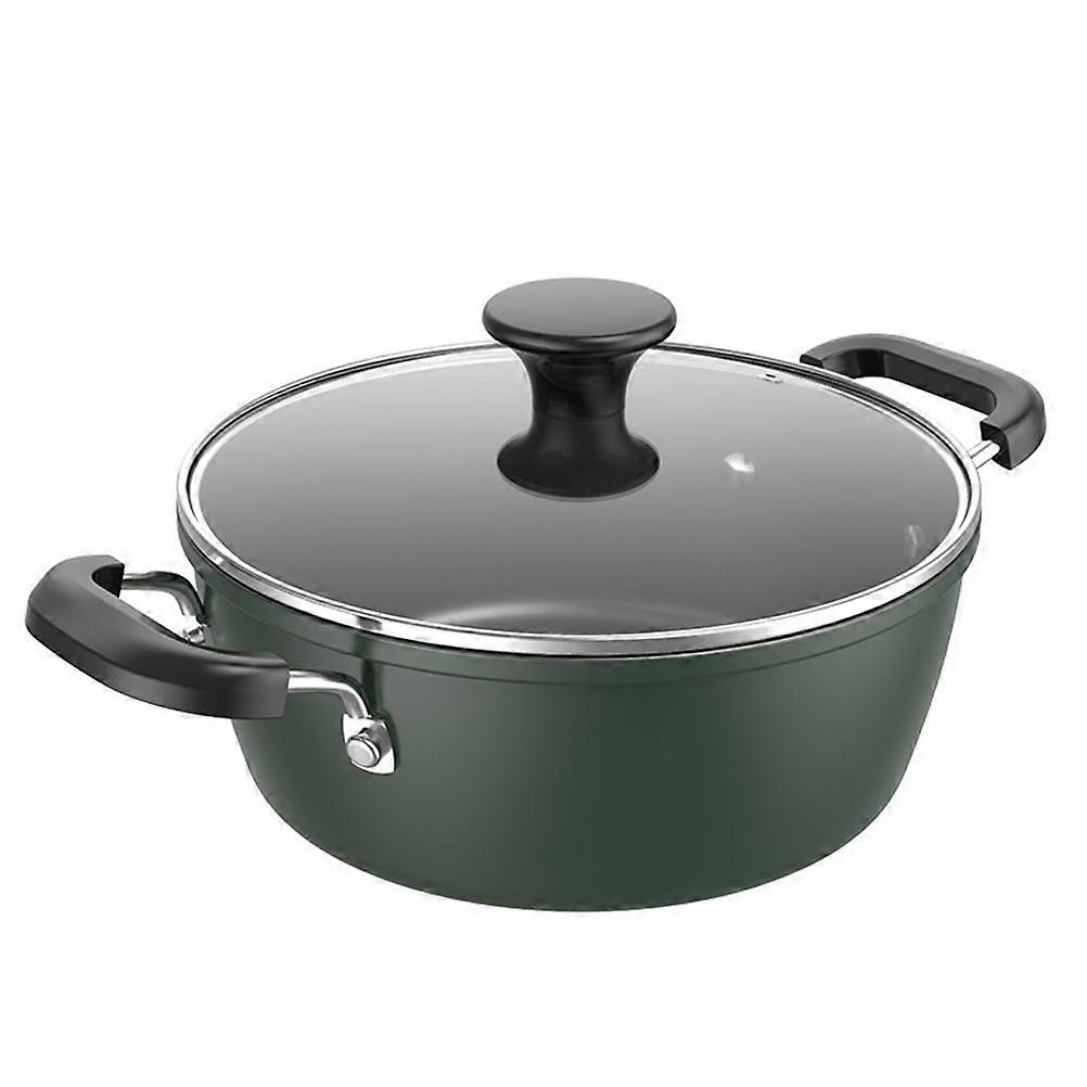 Useful Kitchen Pot Stew Pot for Household Use 1Pcs Green Cookware