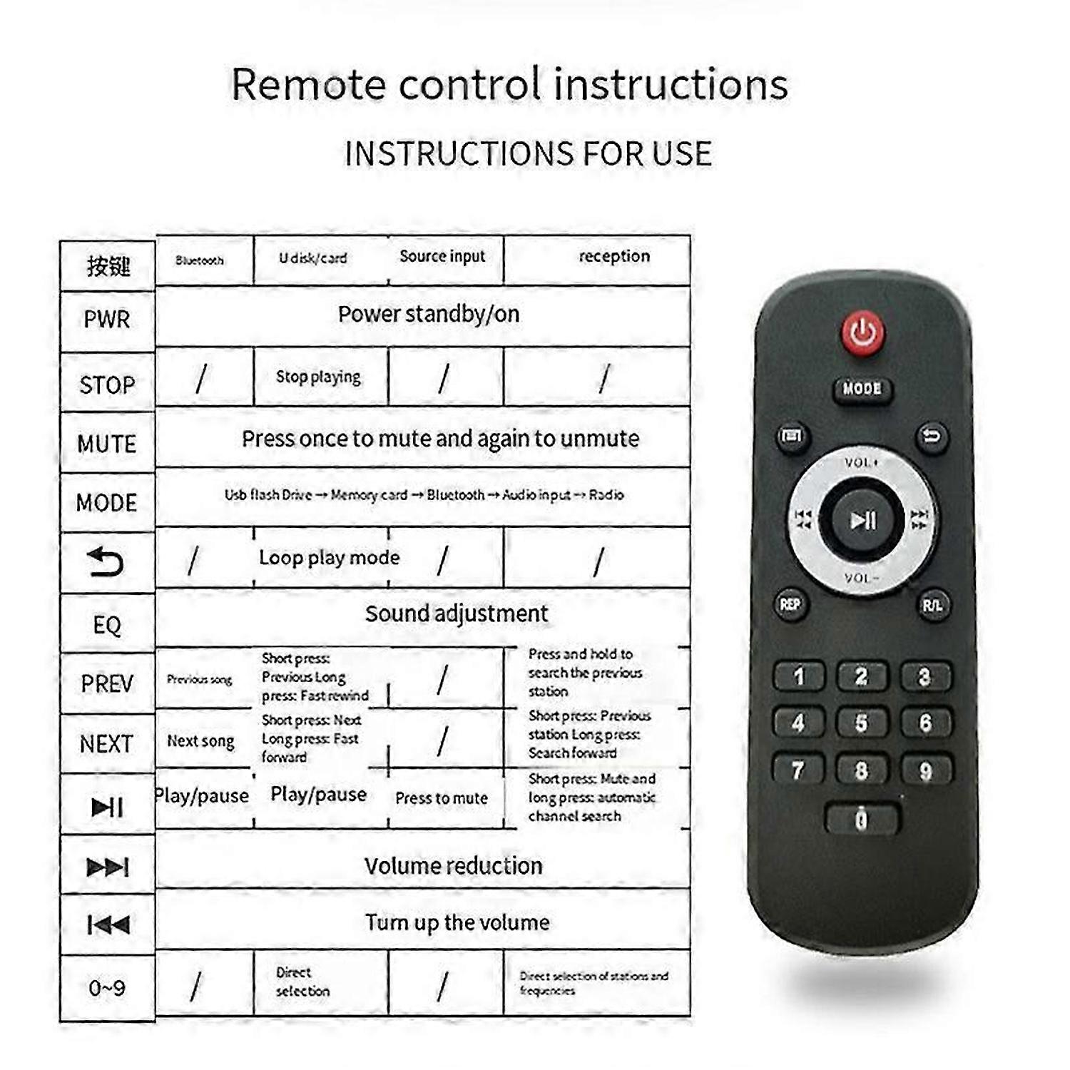 Portable HD Car Lossless Full Format Mp5 Bluetooth 5.0 Calendar Clock Alarm Clock 2.8-Inch TFT Scree