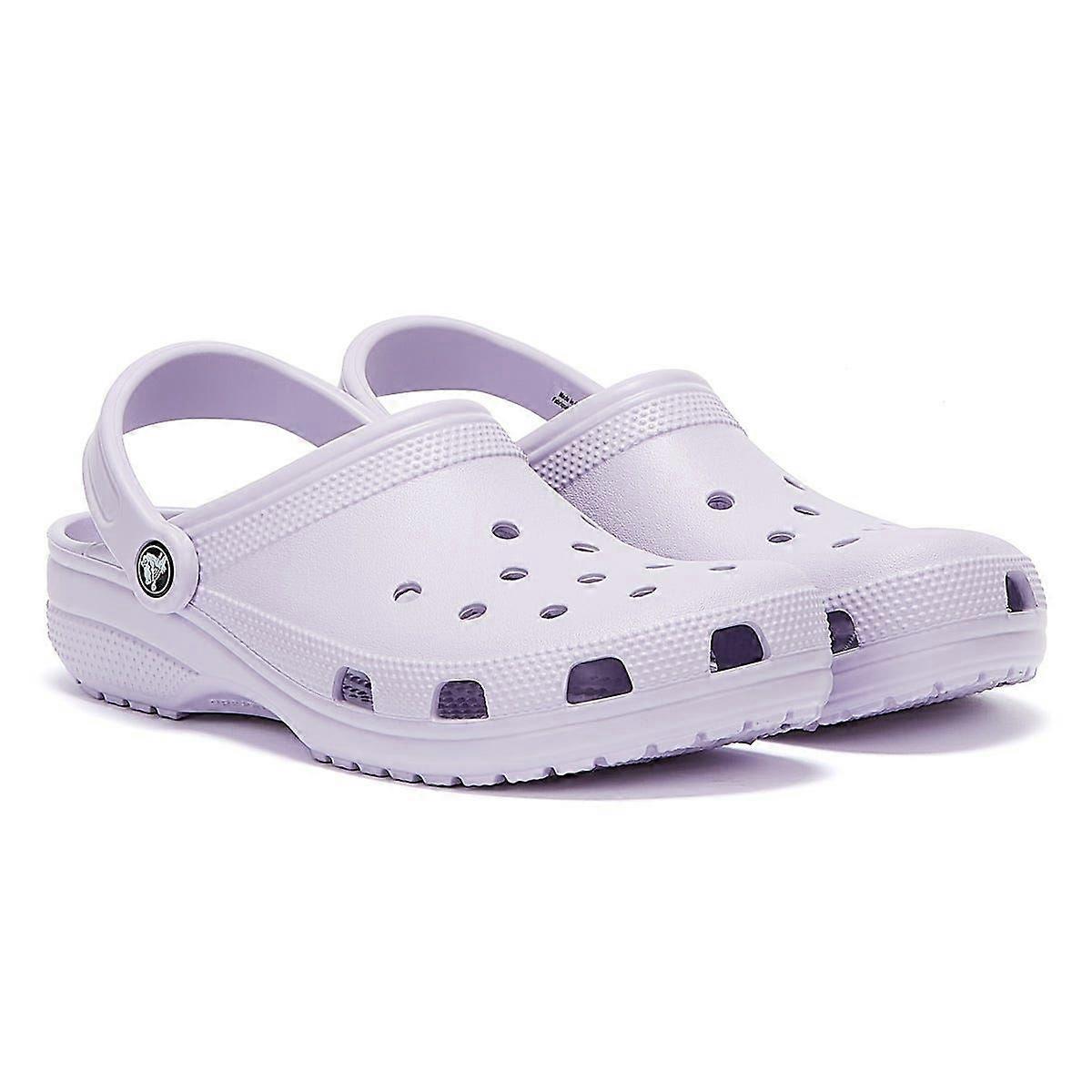 Crocs Classic Womens Lavender Clogs