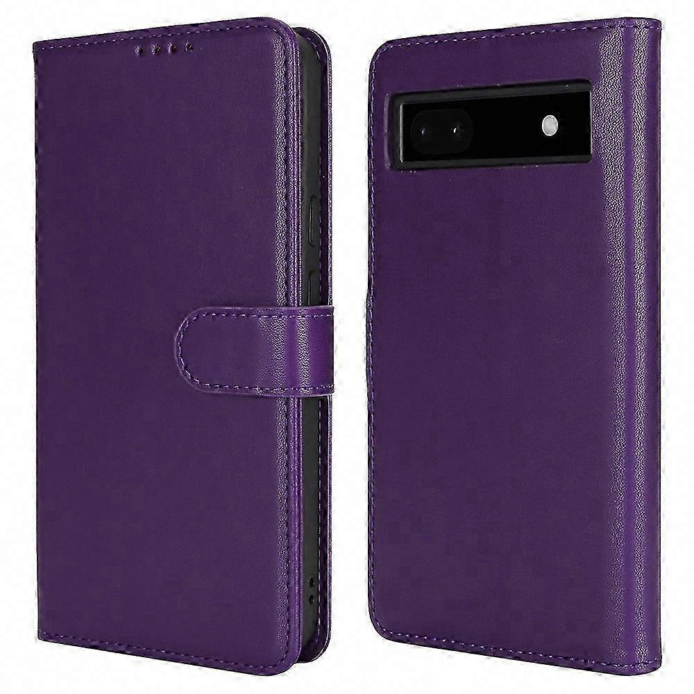 Google Pixel 6a Stand Case Shockproof Leather Wallet Phone Cover Compatible