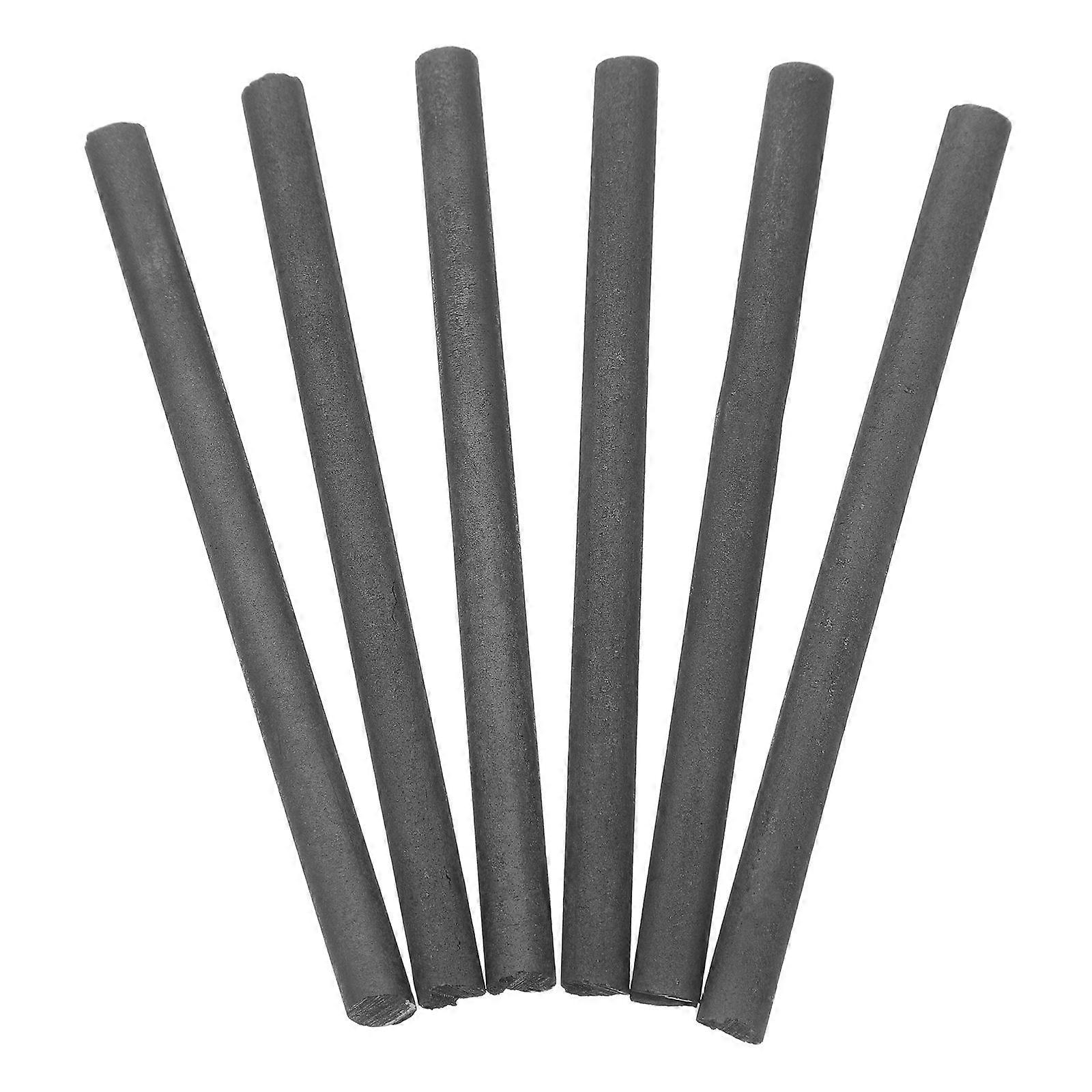 6pcs Versatile Graphite Stirring Rod Graphite Mixing Stirring Rod Graphite Stick Stirring Rods Graphite Accessories Graphite Stir Stick Graphite Stick