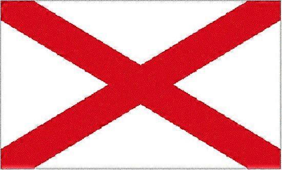 SAINT PATRICKS CROSS FLAG ST. PATRICKS CROSS IDEAL PRESENT Shape E 012