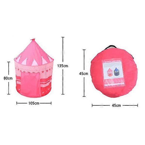 Kids Tent Portable Folding Play Tent for Kids Use Pink