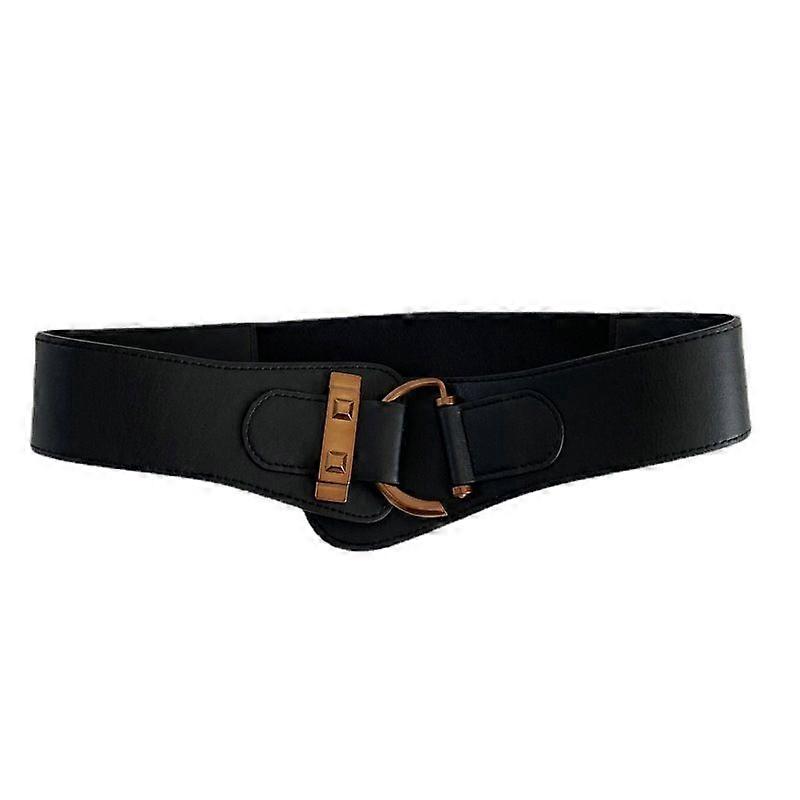 Elastic and stylish decorative wide belt#3