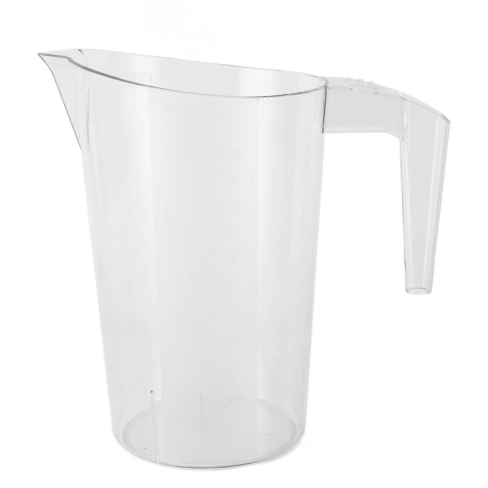 Measuring Cup Clear Scale Thickened Tilt Opening Stackable Liquid Measuring Cup for Home Kitchen 1000ml