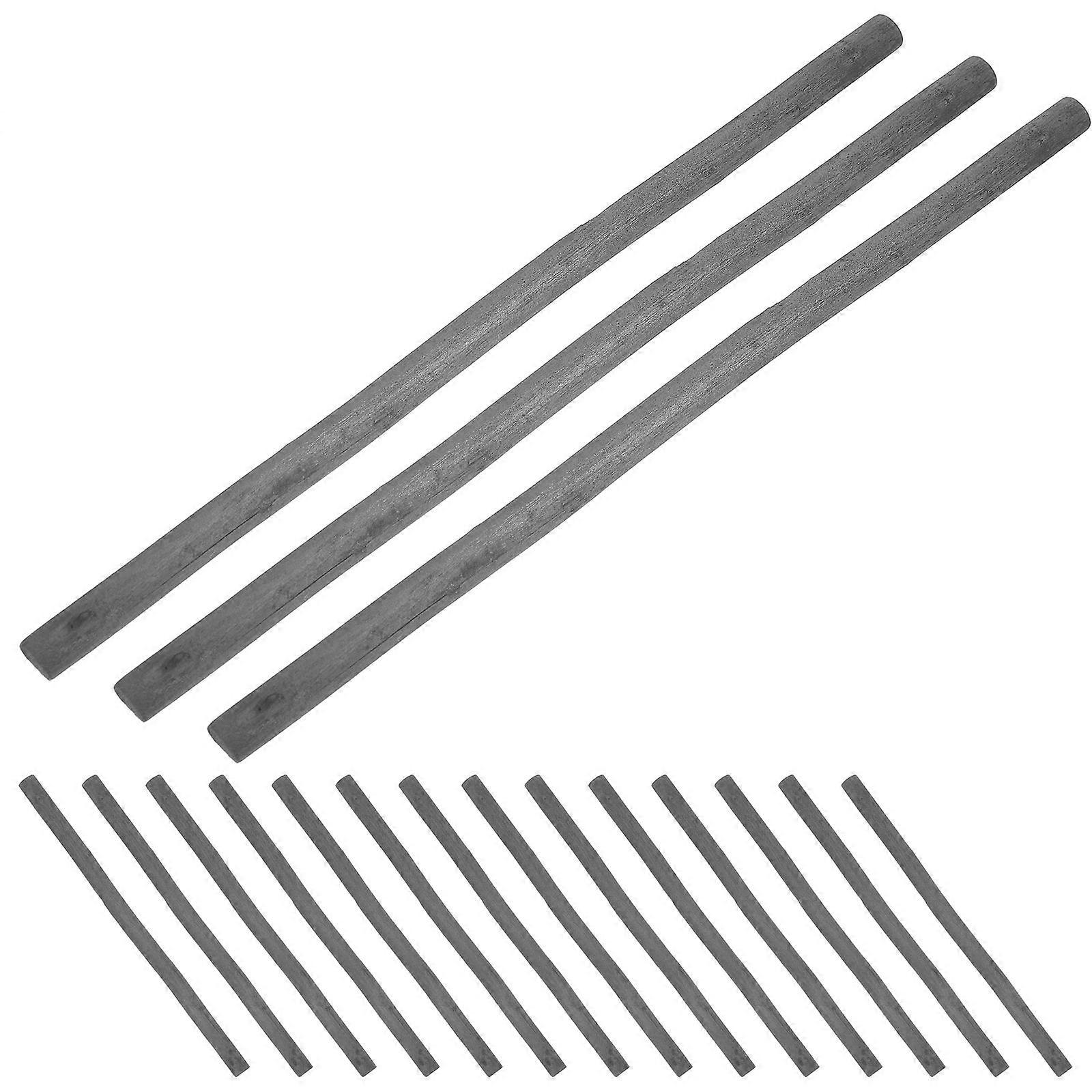 Willow Charcoal Sketching Sticks Drawing Tool 50Pcs Black Charcoal