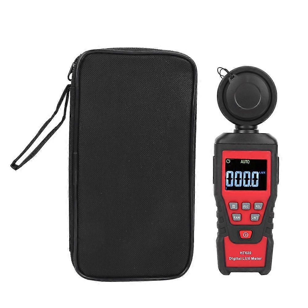 Digital Light Meter High Accuracy Portable Luxmeter Photometer HT620 0~200000Lux