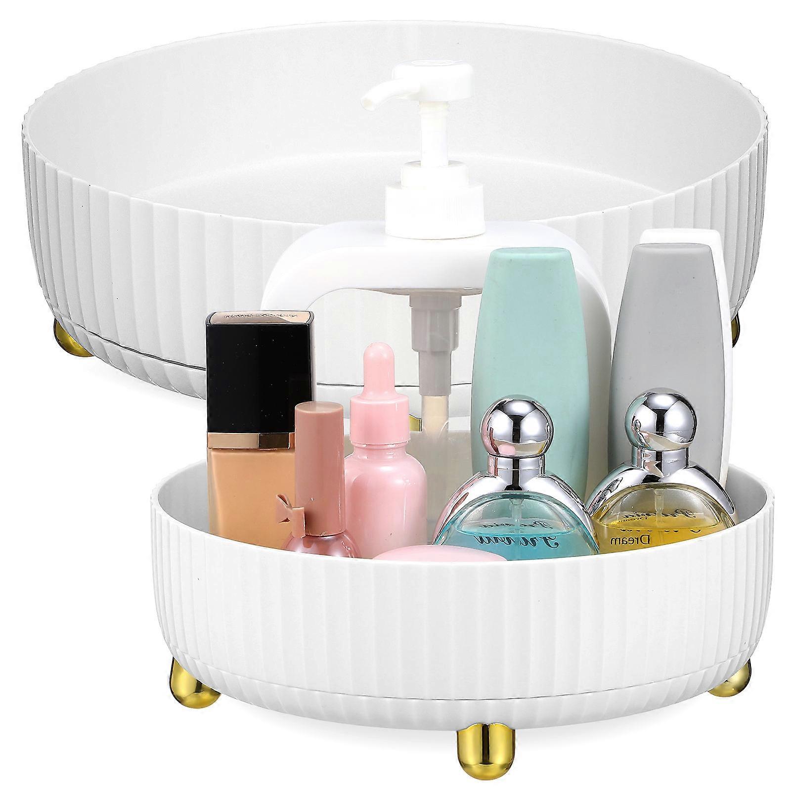 Cosmetic Skin Makeup Turntable Organizer for Storage 4Pcs