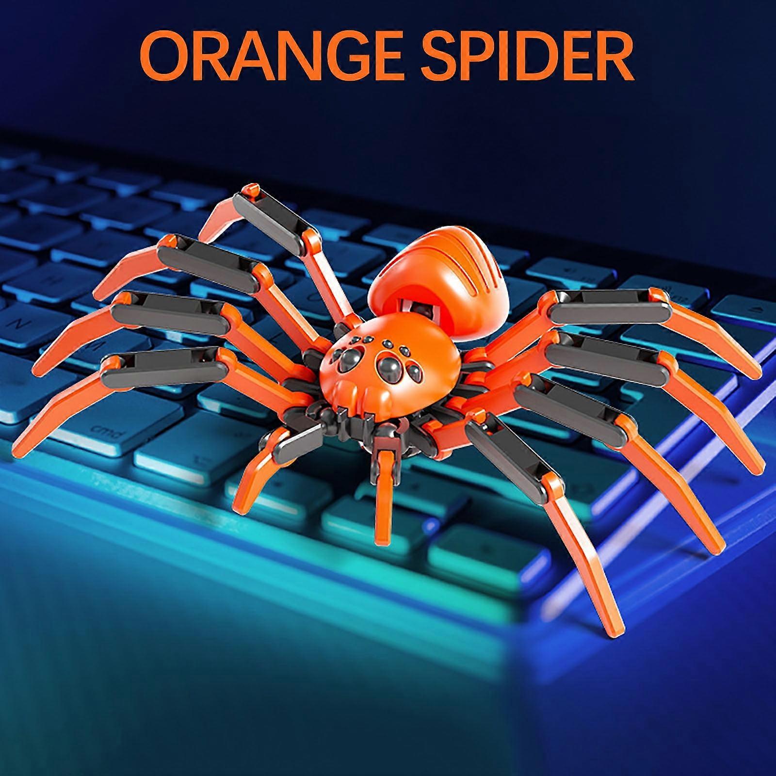 Christmas Clearance Tpzfurit 3D Movable Joint Spider Model, Realistic DIY Toy for Flexible Play & Parent-Child Interaction - Compatible with S