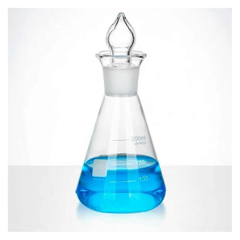 Lab Instruments Equipment Triangle Flask Glassware, 50300 ml, Standard Ground Mouth, 24/29 Joint, 50 ml Joint 24
