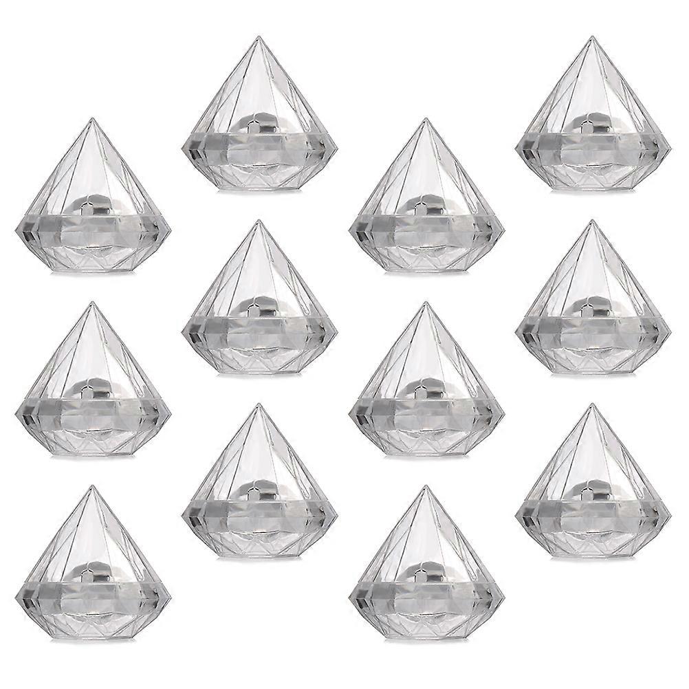 Diamond Designed Candy Boxes Wedding Gift Boxes for Package Use 12Pcs