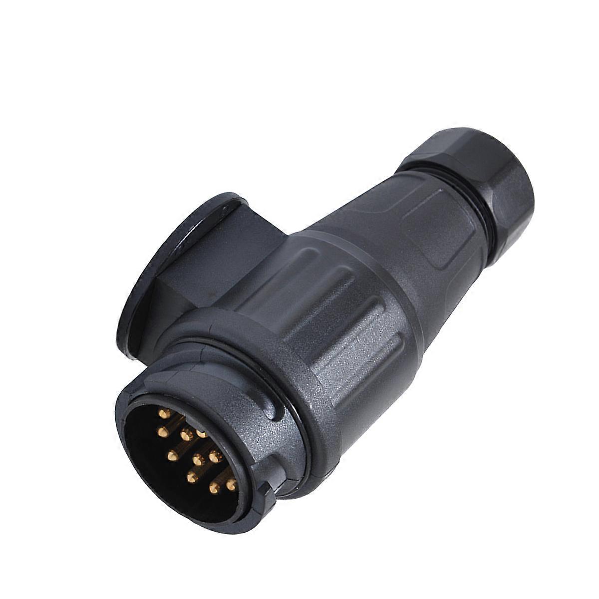 13 Pin Trailer Plug Adapter Car Trailer Connector Plug for 5Pcs Use