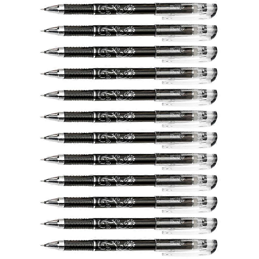 Black Erasable Pens Writing Pens 24Pcs for Erasing and Rewriting