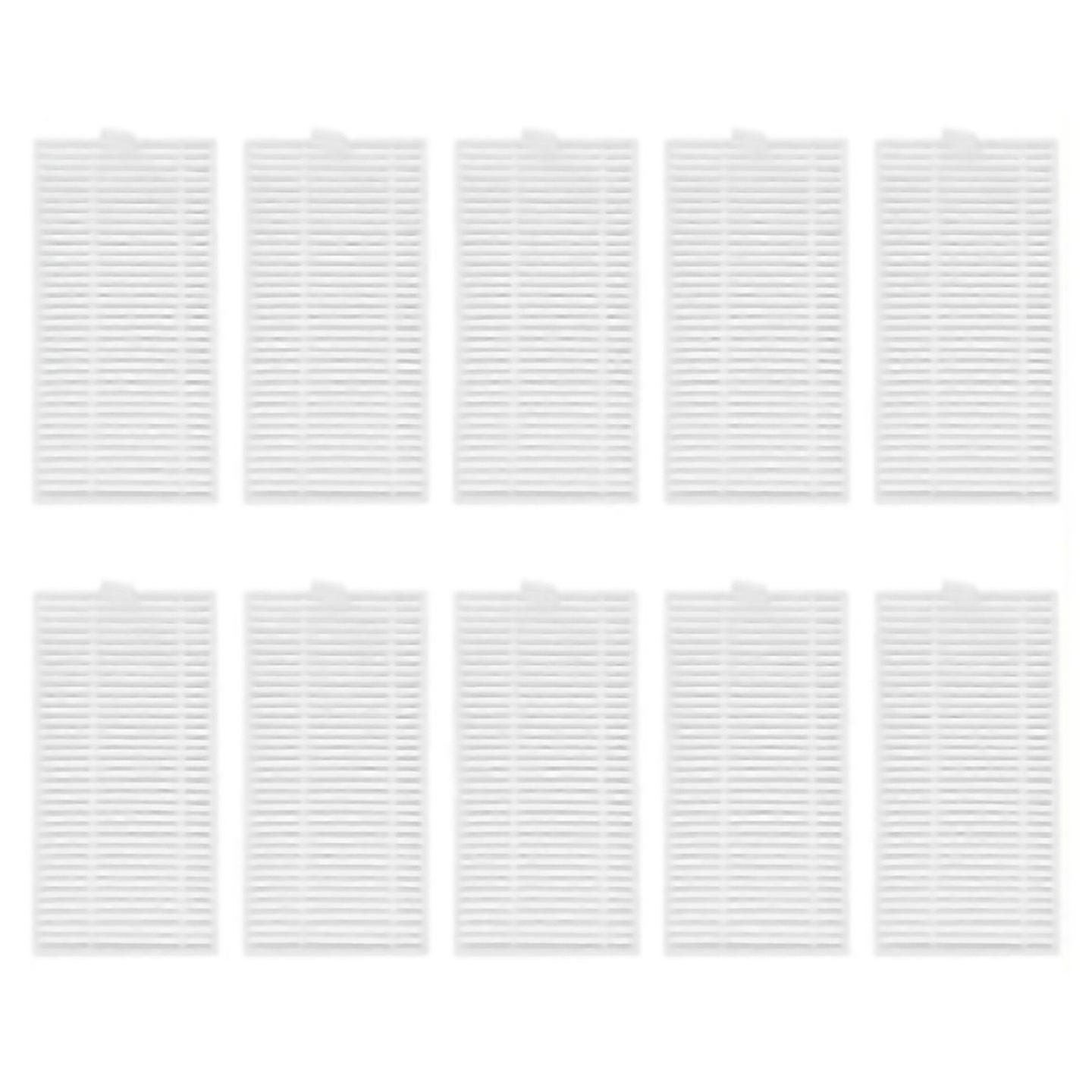 Robot Vacuum E5 C108 Filter Robot Vacuum Cleaner 10pcs