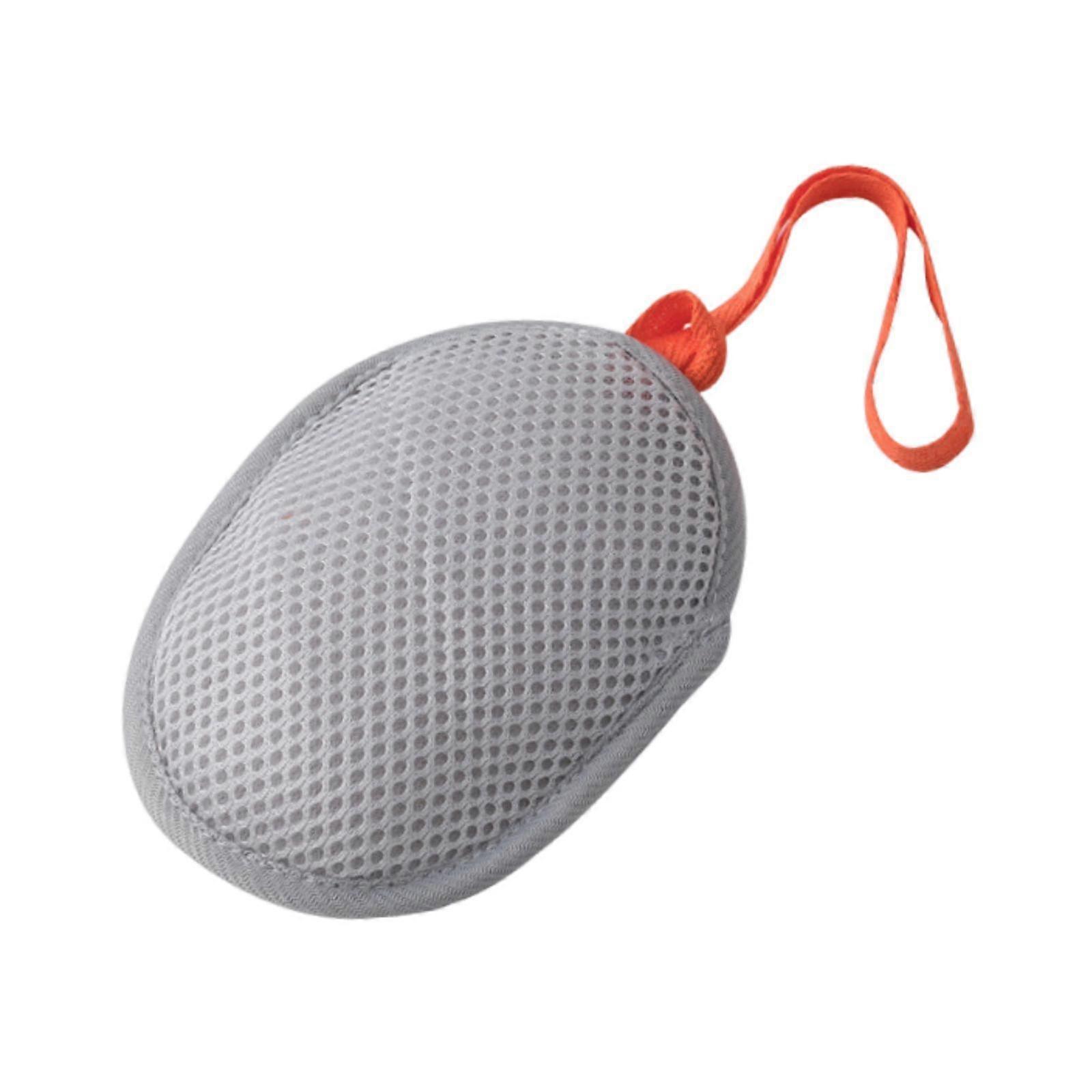 Mesh Soap Bag with Drawstring Bathroom Storage Quick Dry Portable Message