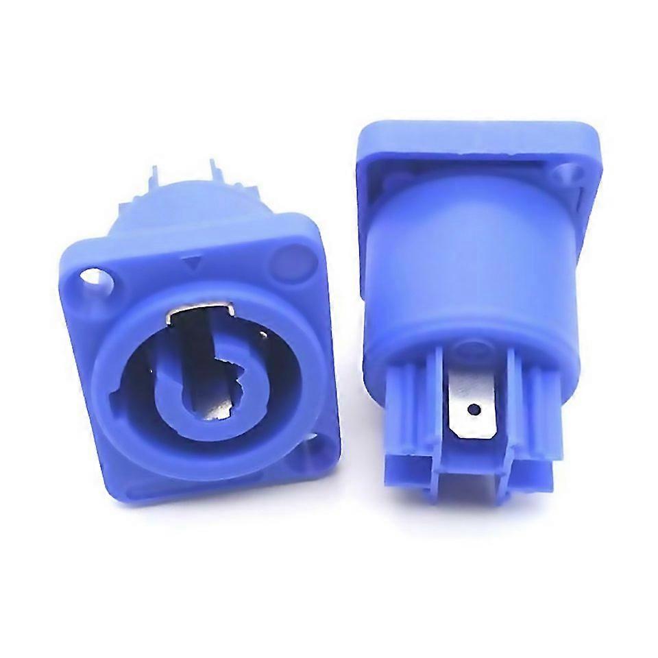 For 10 Pcs Power Amplifier Audio Speaker Threecore Power Plug 3p Led Screen Power Audio Socket