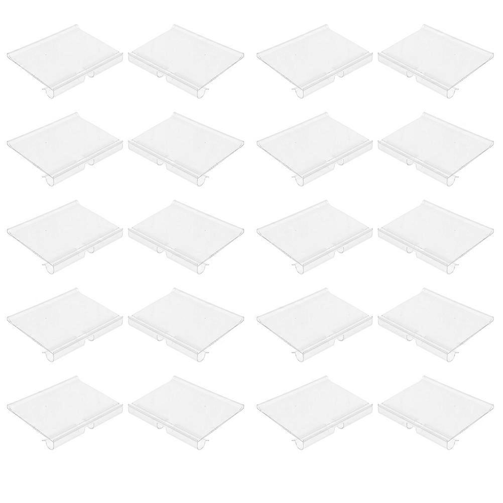 Label Holder PVC for Shop Use 400Pcs Convenient Supermarket