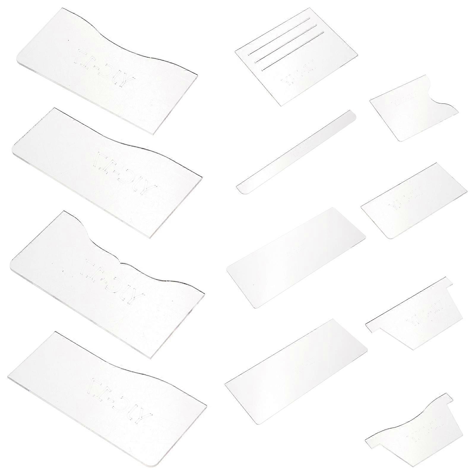 Wallet Patterns Template Acrylic for DIY Card Wallet Women 5Sets