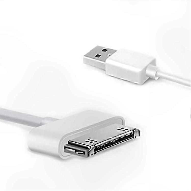 1m USB Cable for iPod Nano/Touch, 30-Pin Connector for Data Sync and Charging