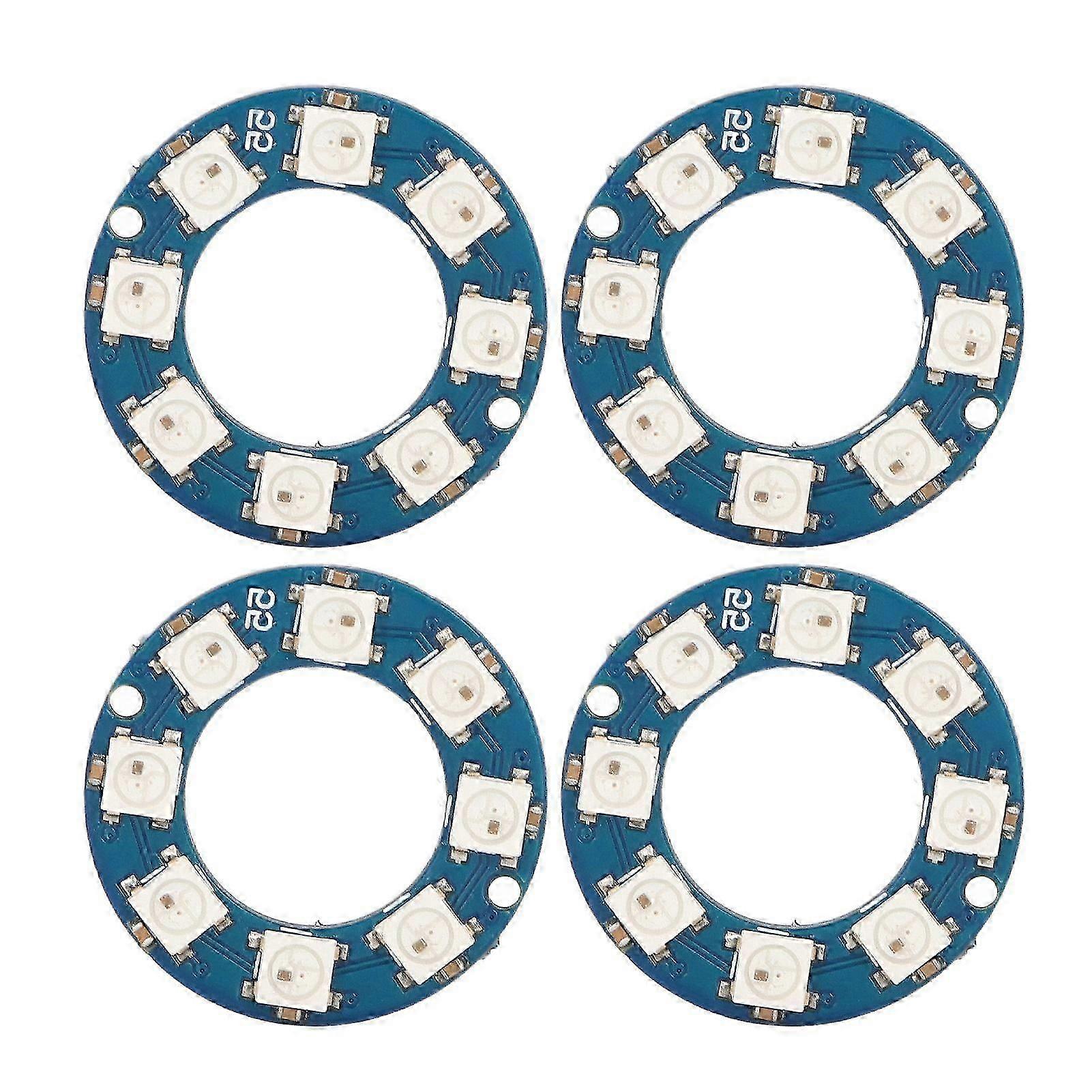 High quality  4pcs/pack 8-bit WS2812 5050 RGB LED Smart Full Color RGB...
