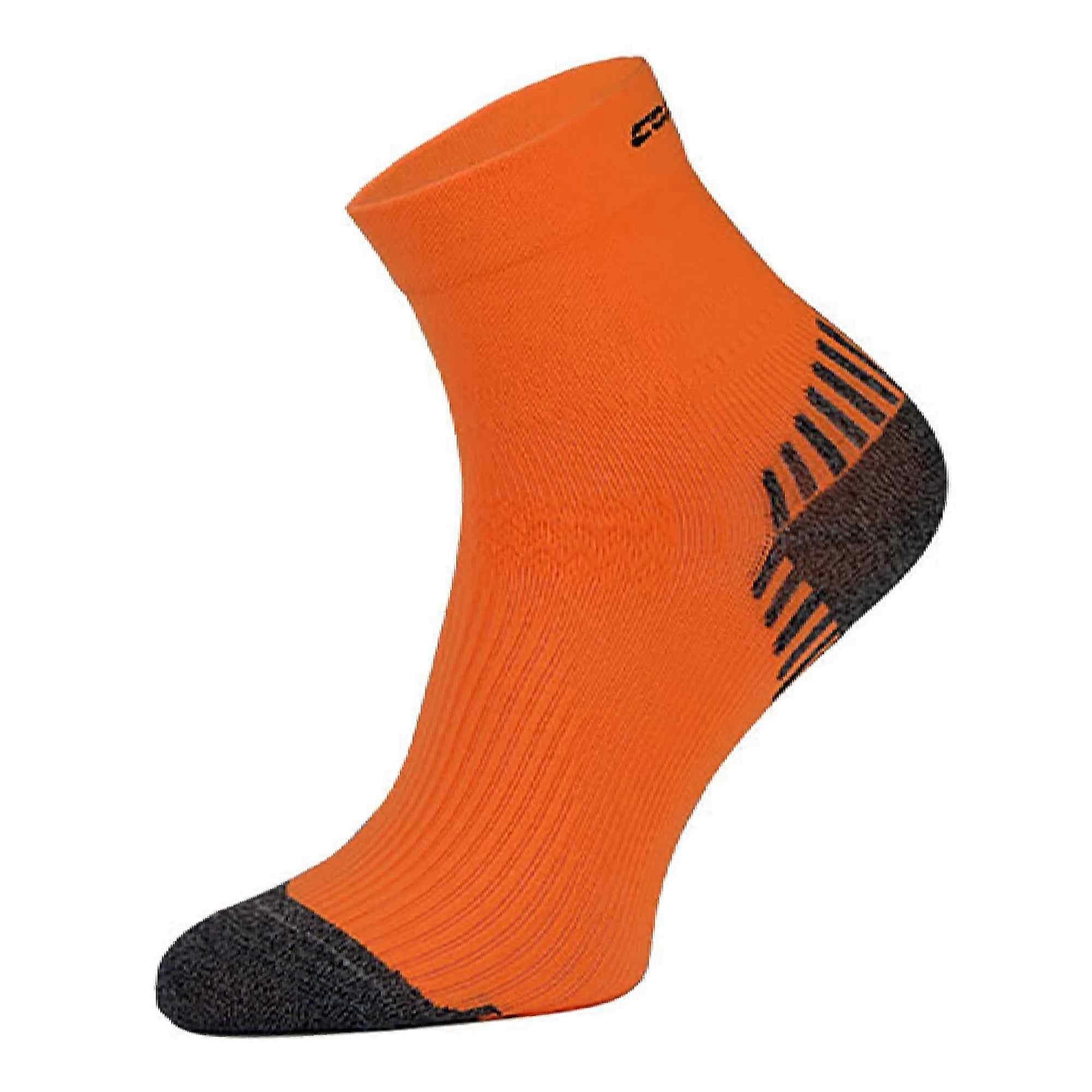 Comodo - Chaussettes de course à pied unisexes à compression basse Orange 9-11 UK