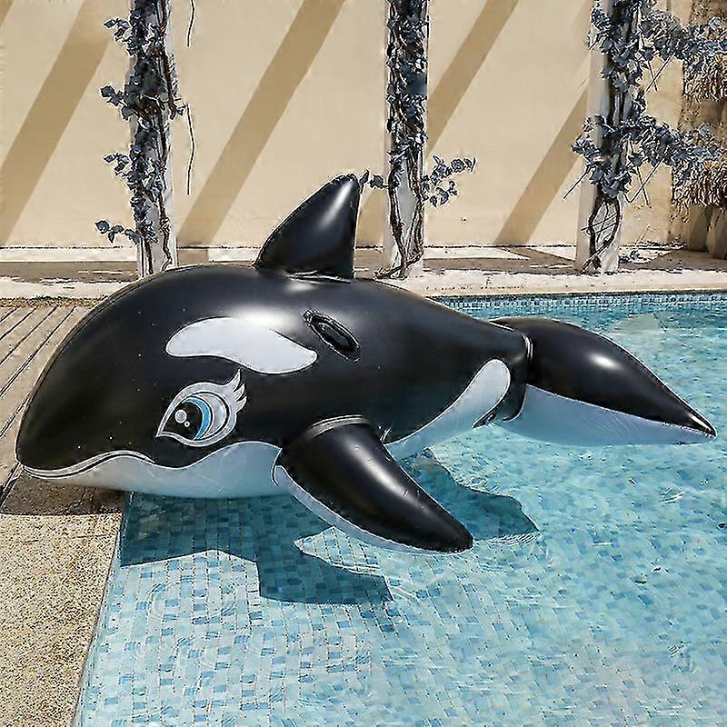 Inflatable Big Whale and Yellow Duck Water Float for Adult Surfing and Pool Fun