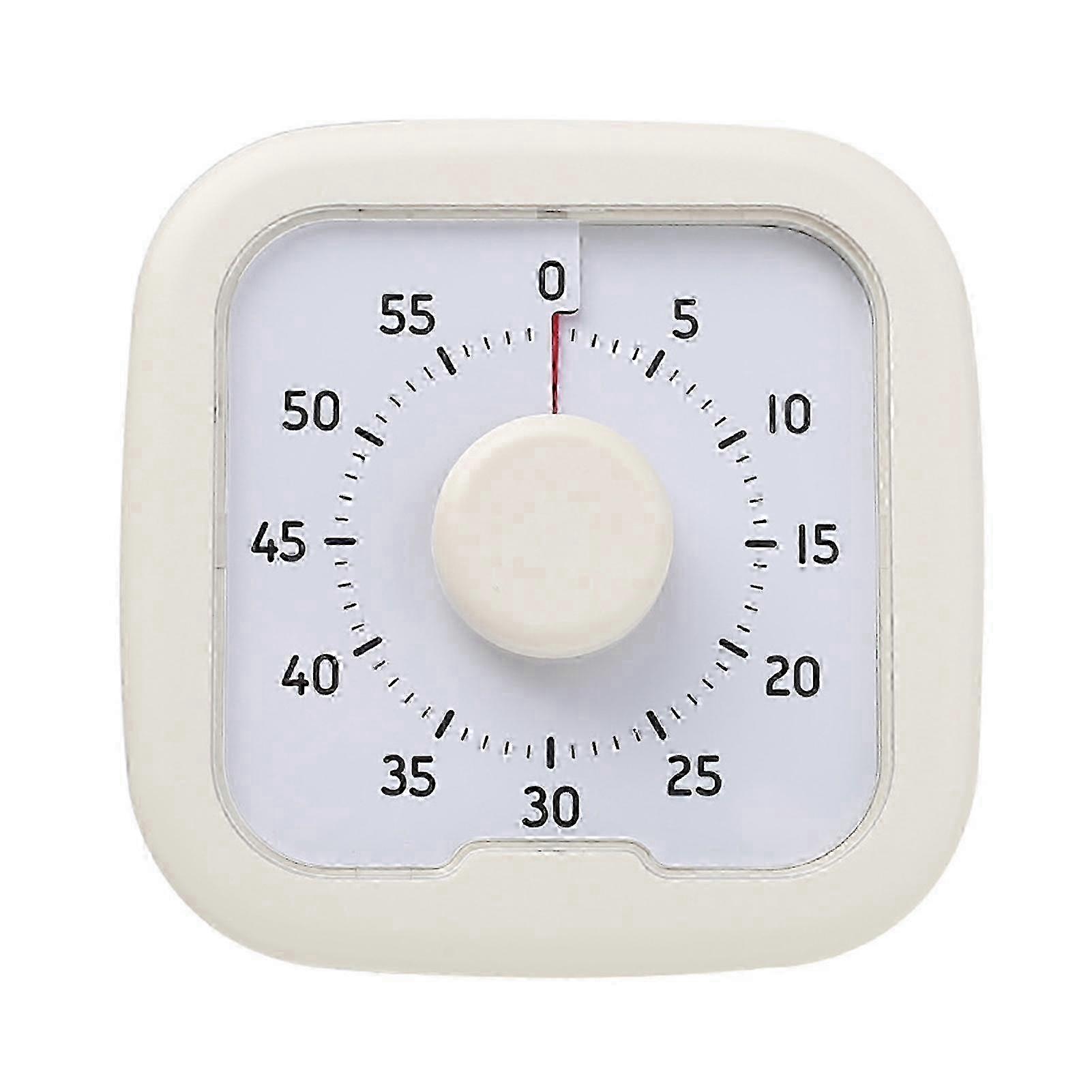 Visual Countdown Timer for Kitchen Meetings Silent Magnetic Timer Easy-to-Read Display 60 Minute Classroom Learning Timer