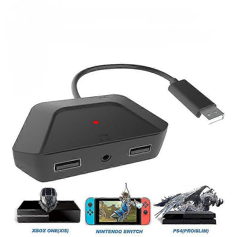 Keyboard And Mouse Converter With Audio Port Voice Function Compatible With Ps3 Ps4 Xbox Series Console Converter