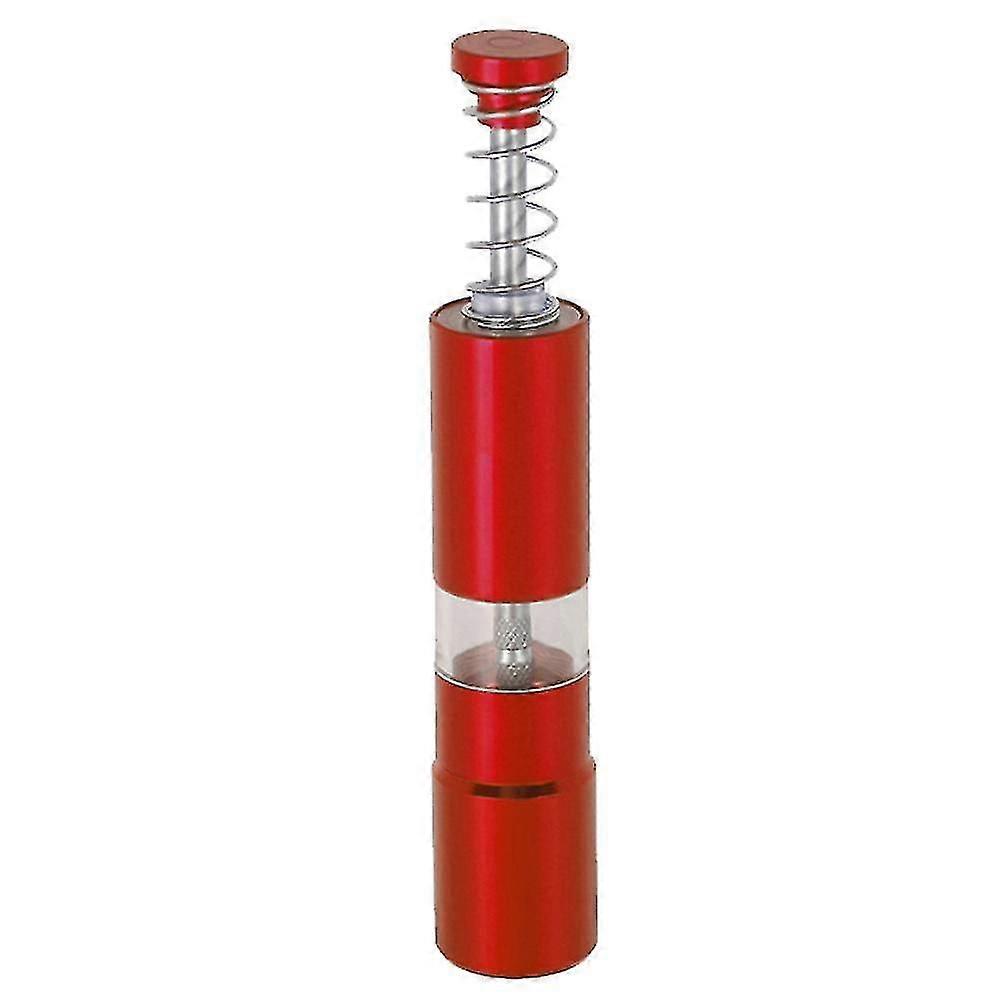 Grind Pepper Mill,, moderne Thumb Button Grinder, enhånds drift