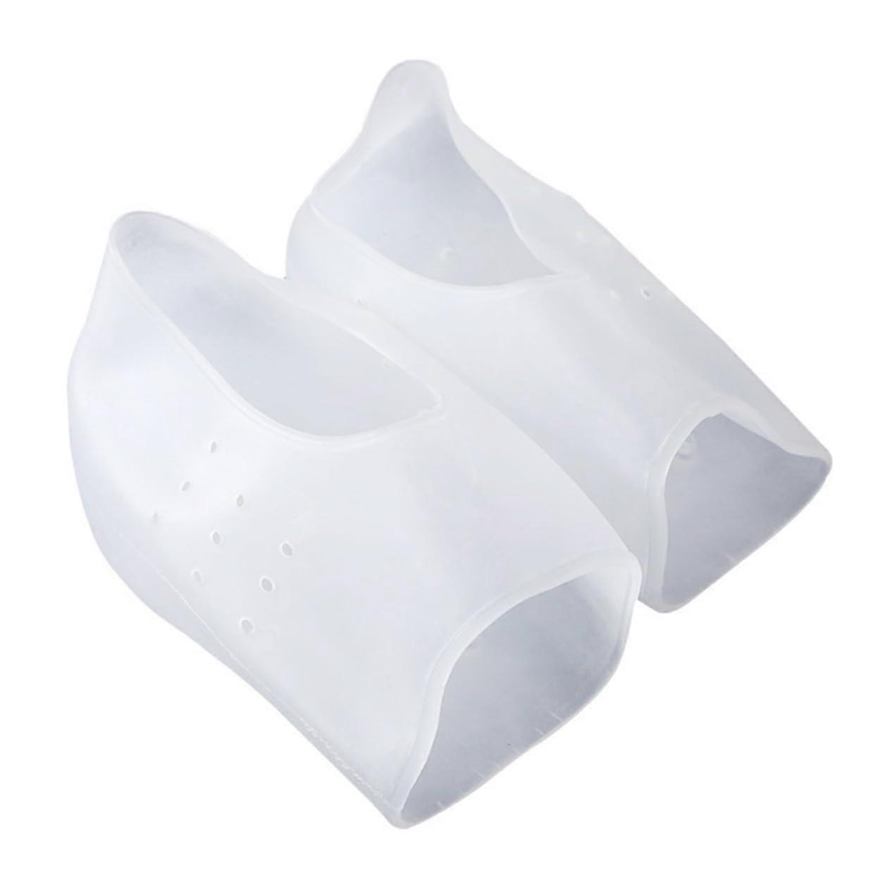 Silicone Heel Pad Multipurpose Invisible Height Increase Cushion, Washable ShockAbsorbing Inserts, Unisex Posture