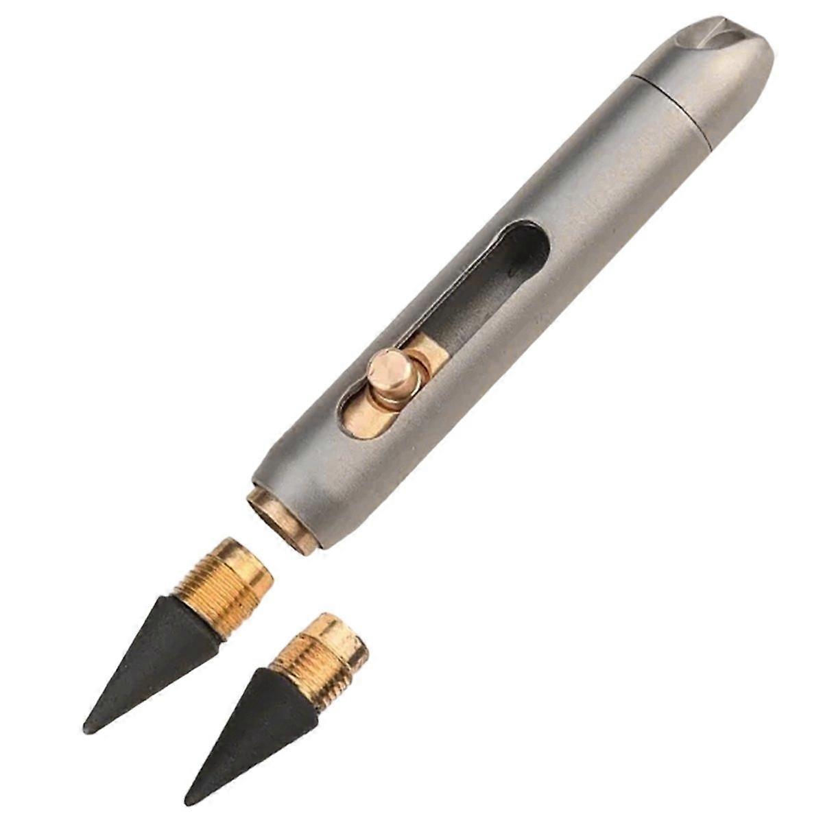Titanium Alloy MINI Eternal Pencil
2 Pen Tips