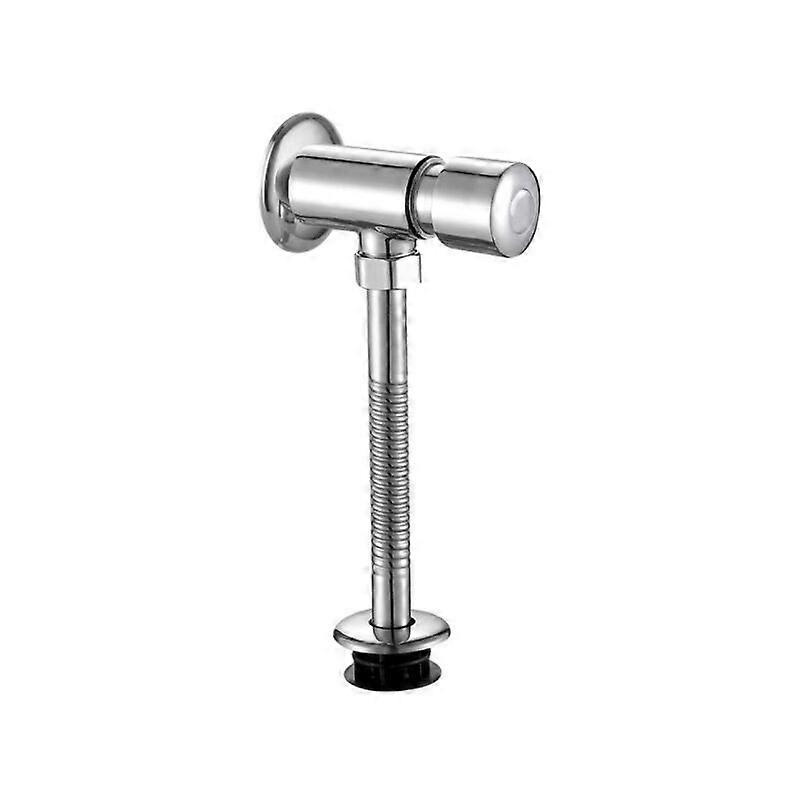 Urinal Flush Valve Urinal Flush Valve Chrome Wall Mounted Button Type Exposed