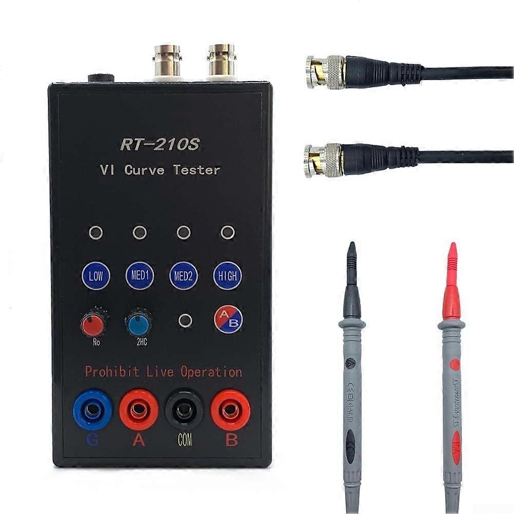 210S Dual Channel VI Curve Tester Analog Signature Analyzer For Circuit Board Fault Diagnosis, Adjustable Frequency