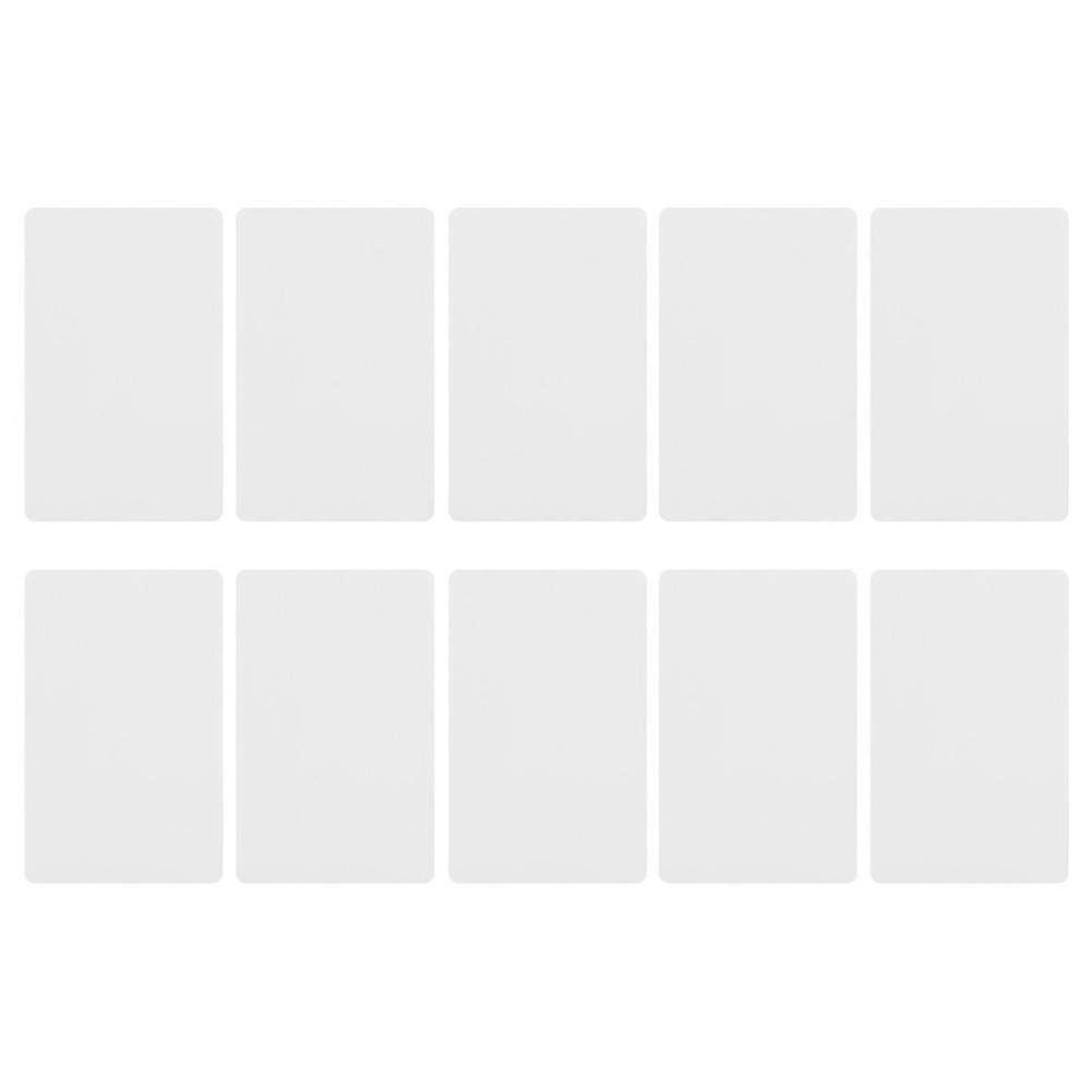 2025 10pcs 13.56mhz Nfc Ntag215 White Cards 504 Bytes Reading Writing