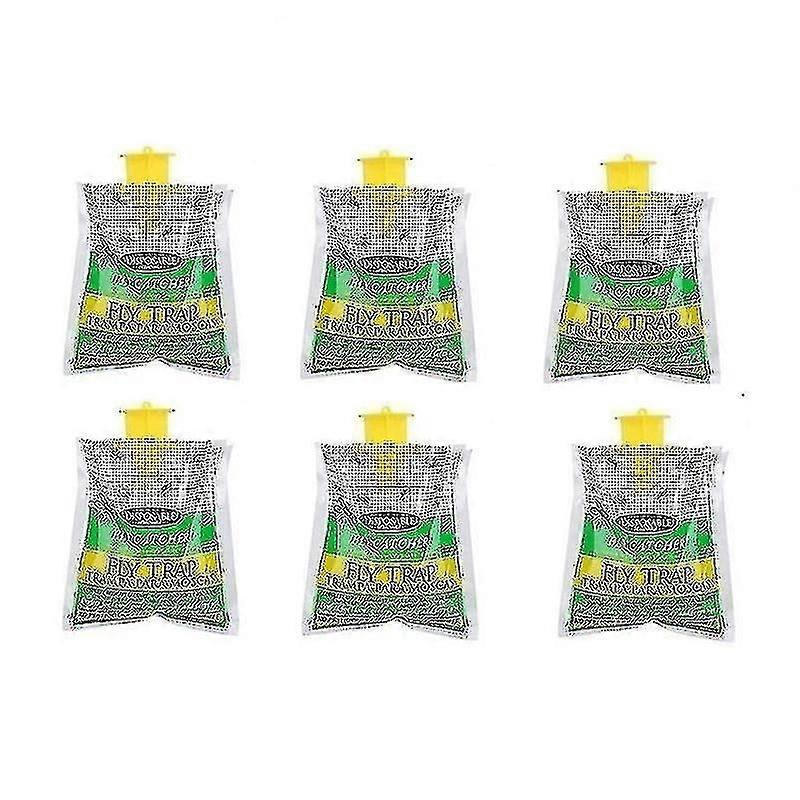6-piece Hanging Fly Trap Disposable Fly Trap Bag