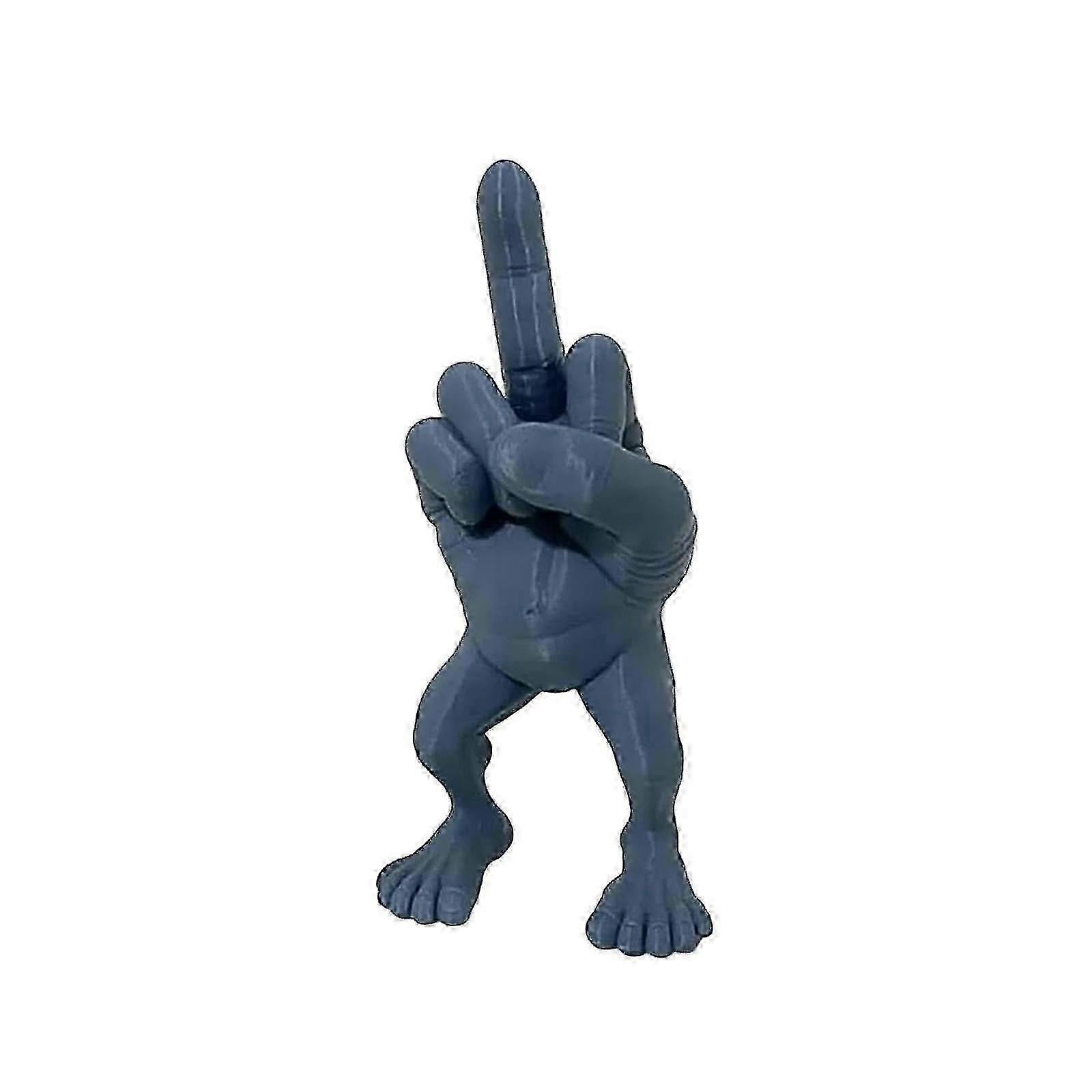 الرقم الإصبع الأوسط مع الساقين ، هدايا هفوة الإصبع الأوسط مضحك ، ملحقات مكتب ديكور الإصبع الأوسط مضحك