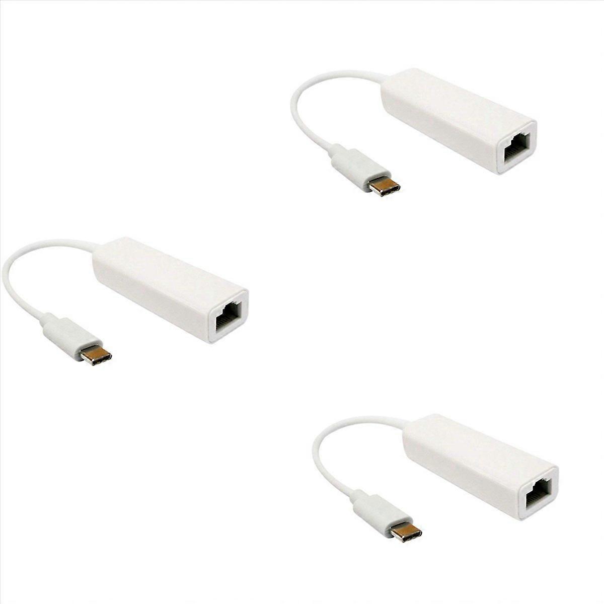 USB-C-zu-Ethernet-Netzwerkkarte Typ-C auf RJ45 LAN-Netzwerk-Dongle-Anschluss