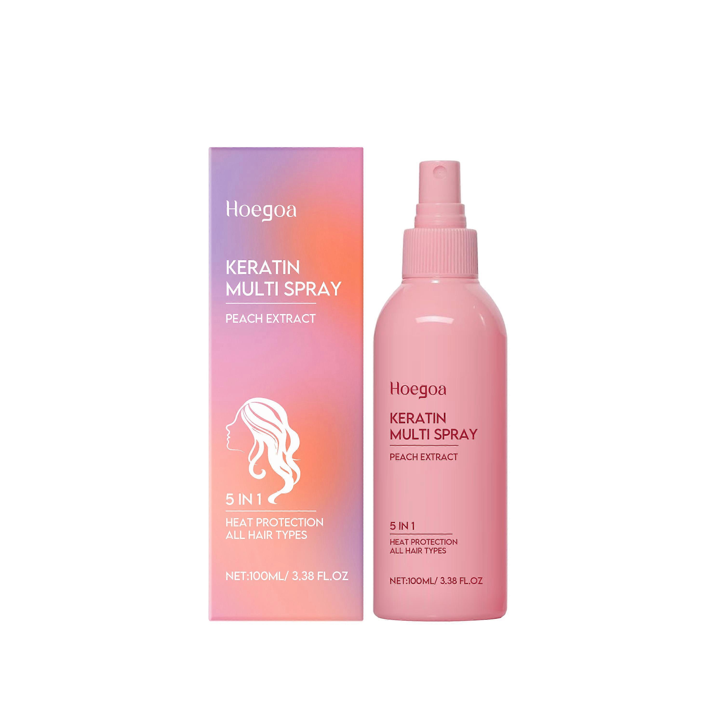 Keratin Hair Conditioner, Gentle Moisturizing Moisturizing Smooth And Smooth Improving Frizz Daily Hair Conditioner Spray