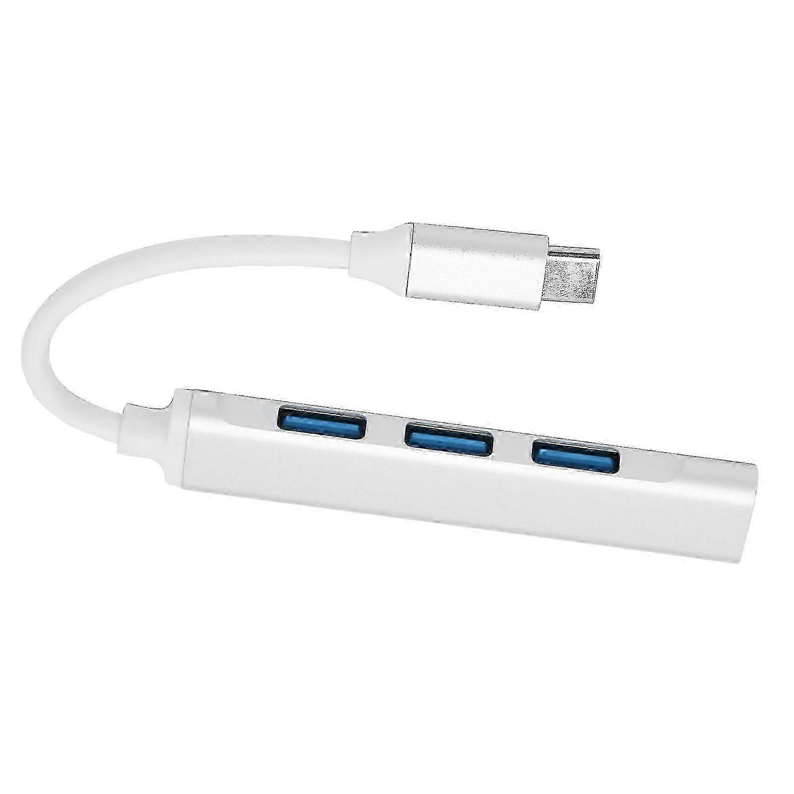 25-26 4 in 1 TypeC to 4 Ports USB OTG HUB Adapter Multifunction Splitter Docking Station Edition