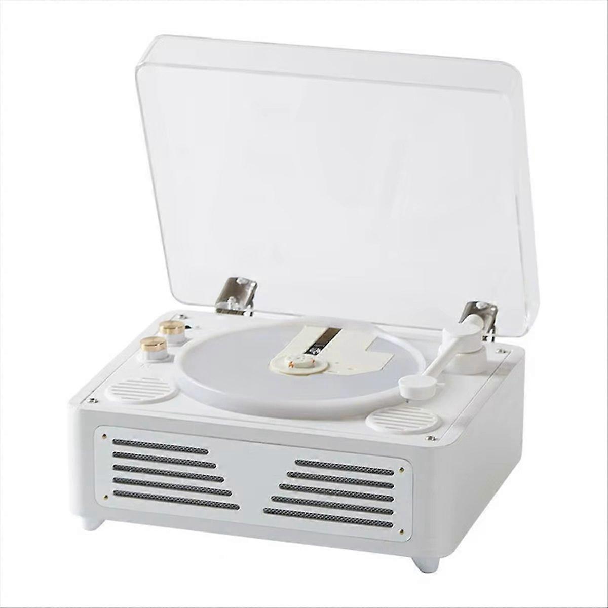 CD Player Retro Bluetooth 5.0 Stereo CD Player for Home B