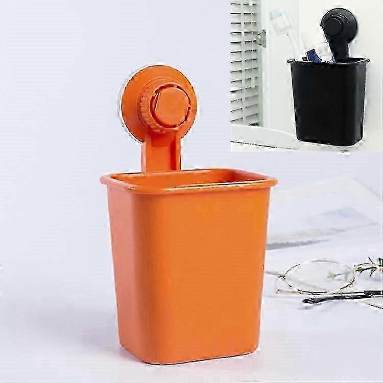 Suction Wall Toothpaste Toothbrush Holder Bathroom Shelf