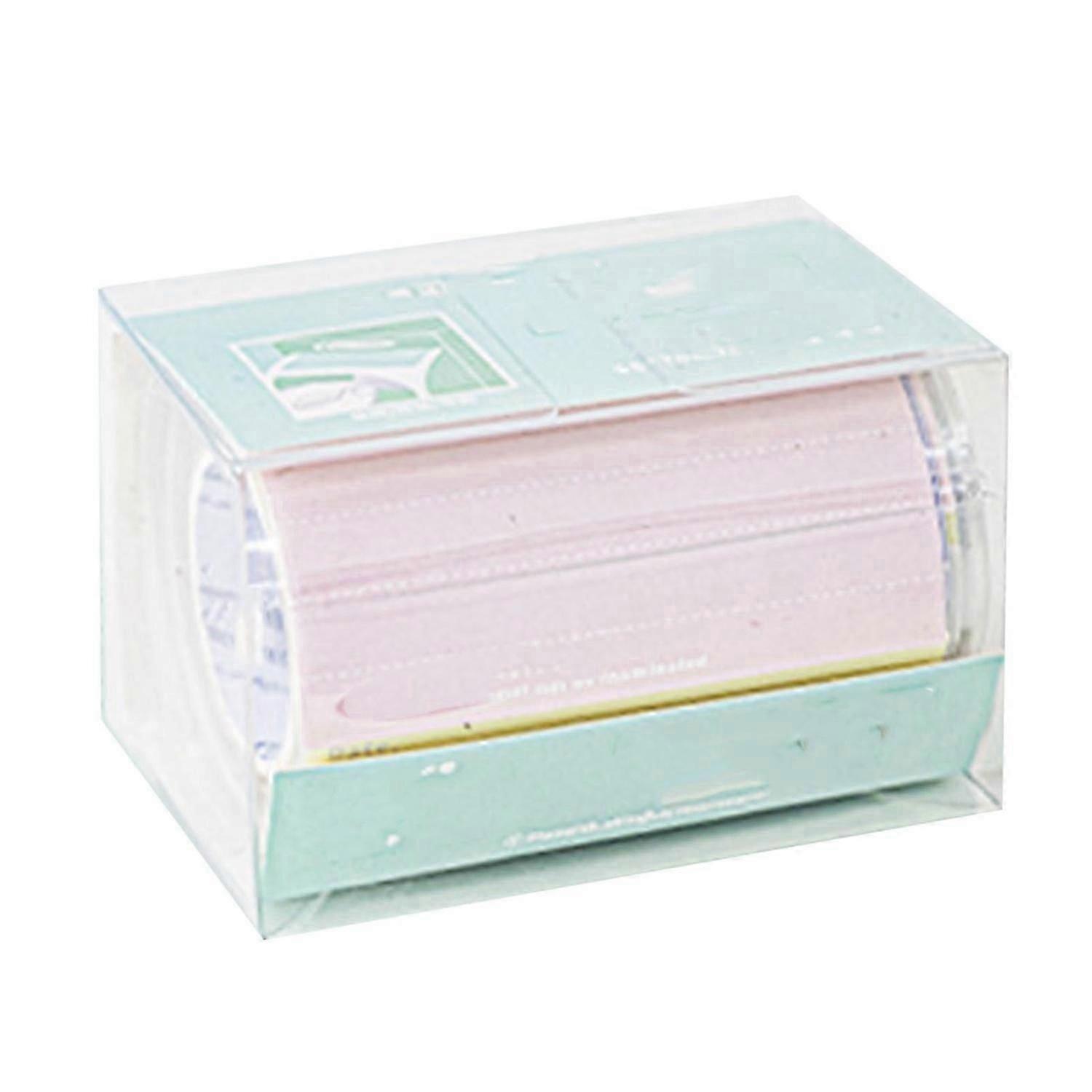 Tape Roll Sticky Note Multipurpose Strong Adhesion Pull Out Portable Roller Sticky Notes for Fridge