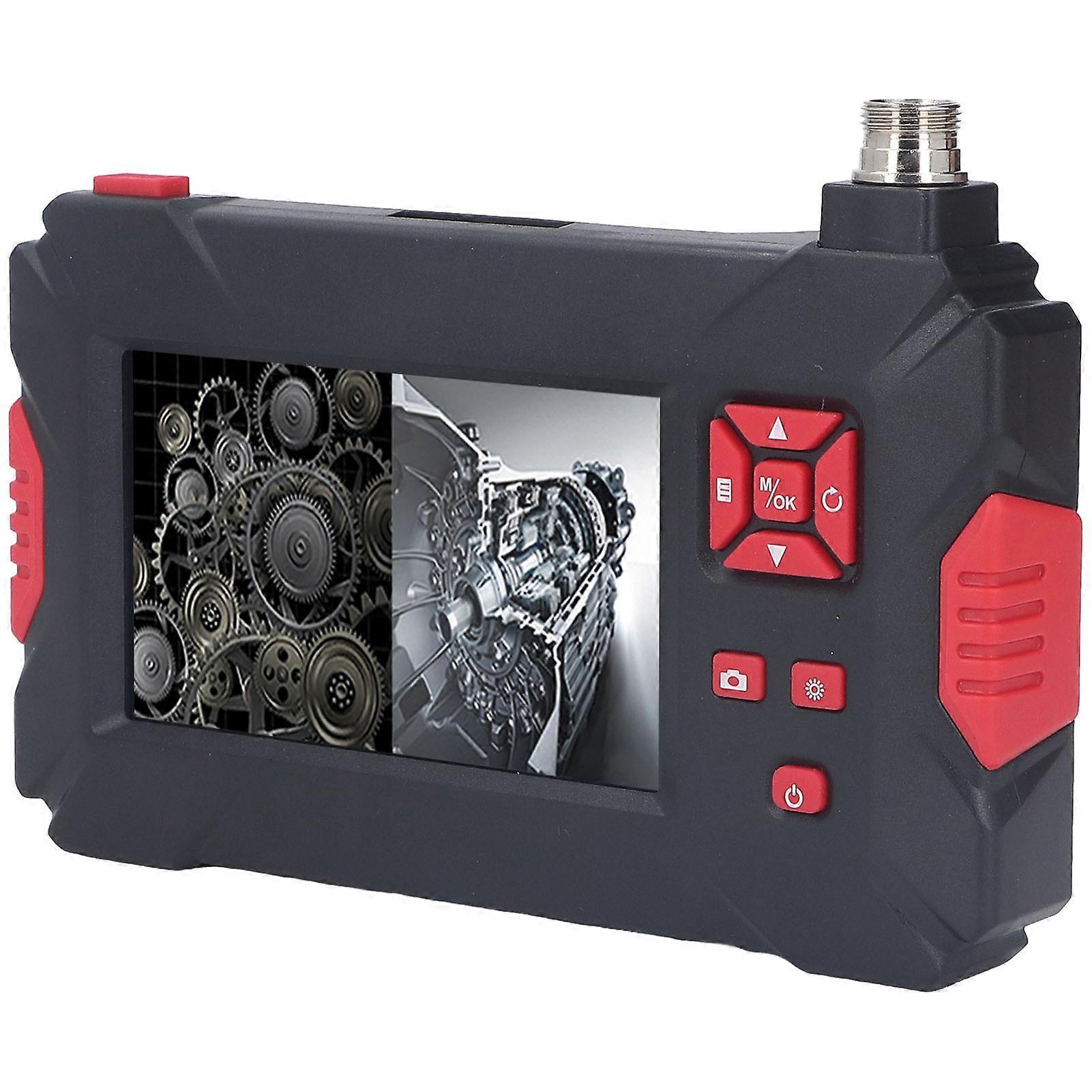 Electric Rotation Endoscope Camera 360° Rotation HD Dual Lens Pipeline Camera for Automobile 