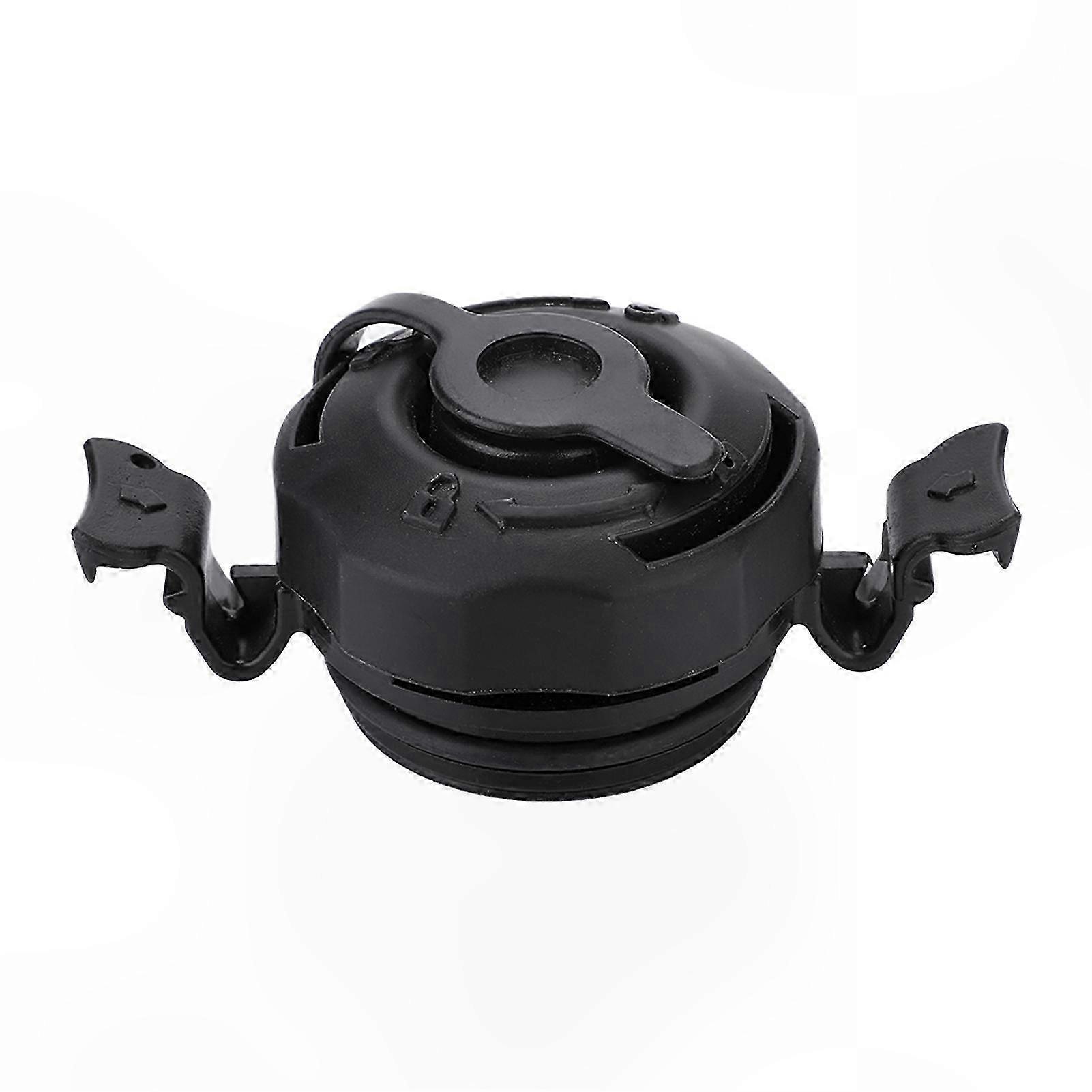 3-in-1 Secure Seal Air Valve Cap for Inflatable Mattress, Black