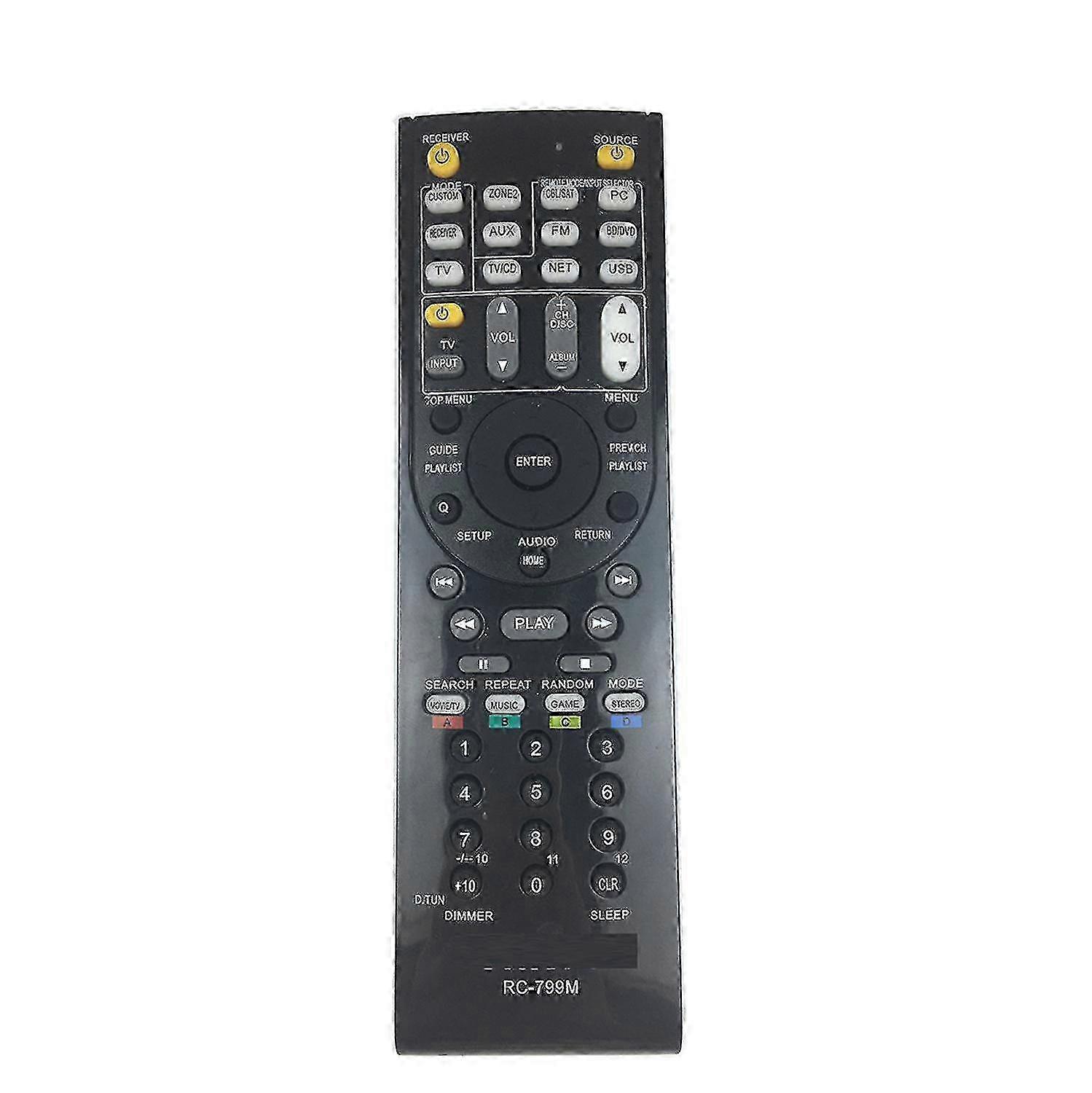 Telecomando per Onkyo Av Rc-834m Rc-799m Rc-737m rc-735m Rc-765m Tx-nr414 Tx-nr515 Tx-nr717 Tx-sr507s Tx-sr507 Ricevitore